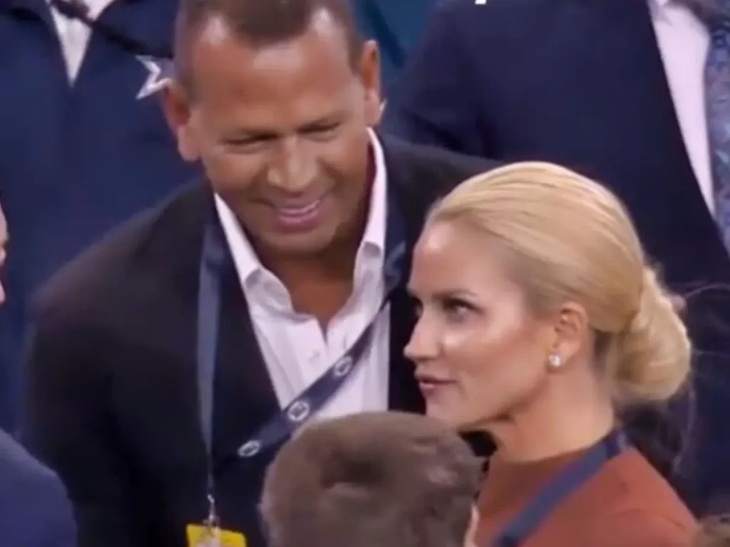 Woman with Alex Rodriguez At Sunday Cowboys vs Rams