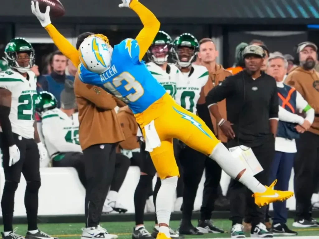 Chargers Star Wide Receiver Keenan Allen Record Reaches 10,000 Receiving Yards
