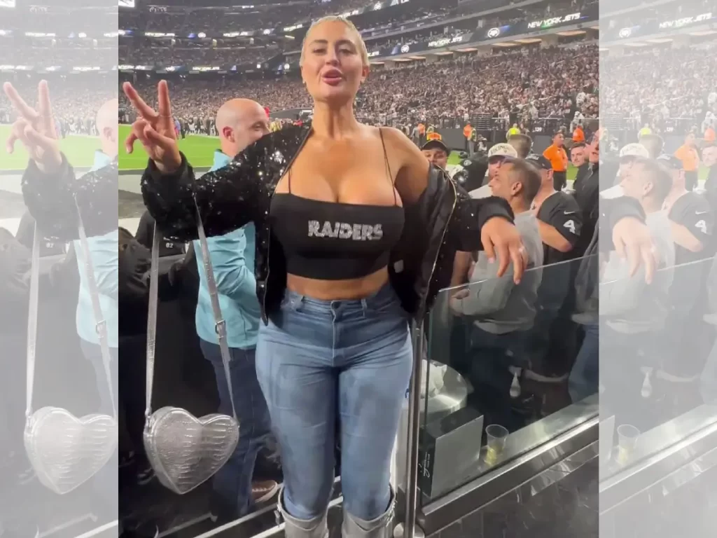 Only Fans Model Danii Banks NFL Stadium (Allegiant Stadium) Video