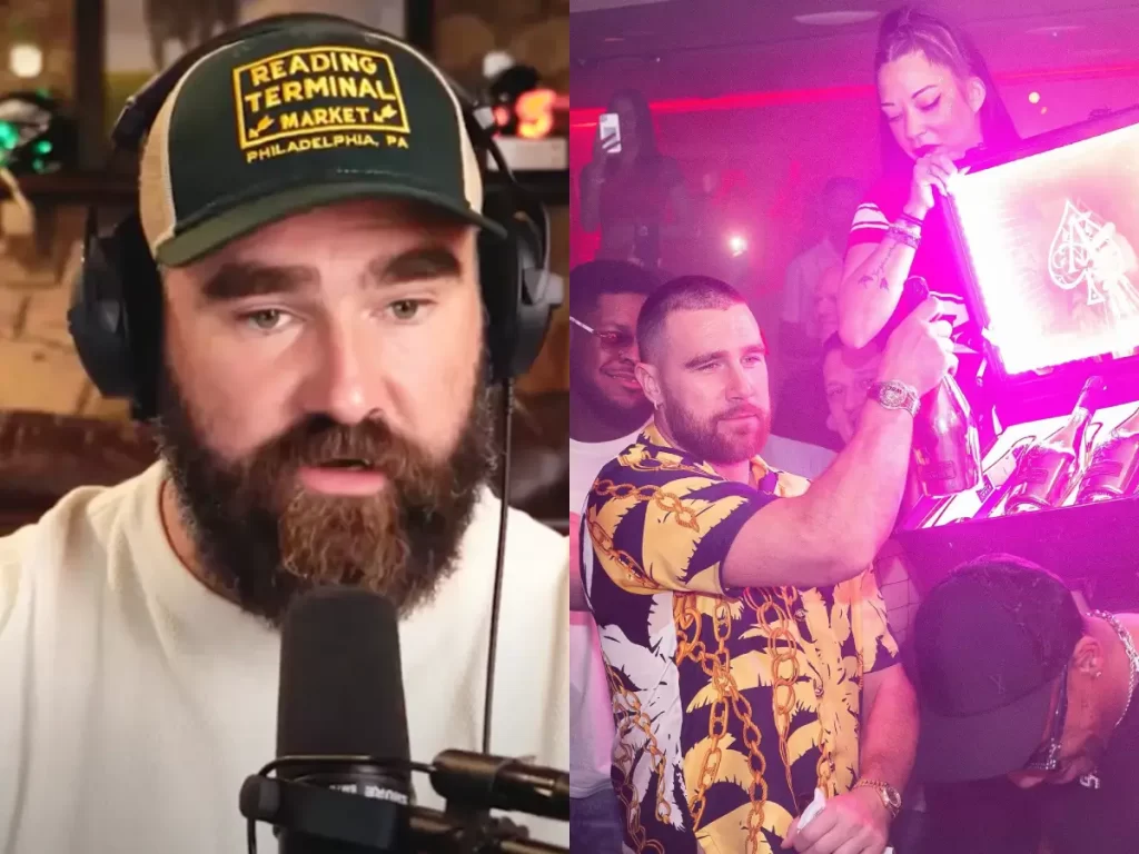 Jason Kelce Defends His Brother Travis Amid Cheating Allegations Calls for Accountability in Online Rumors