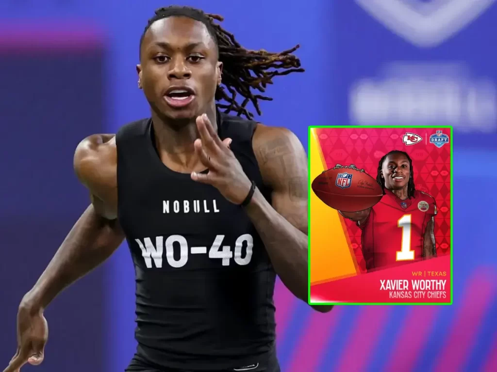 Xavier Worthy Drafted by Kansas City Chiefs in 2024 NFL Draft